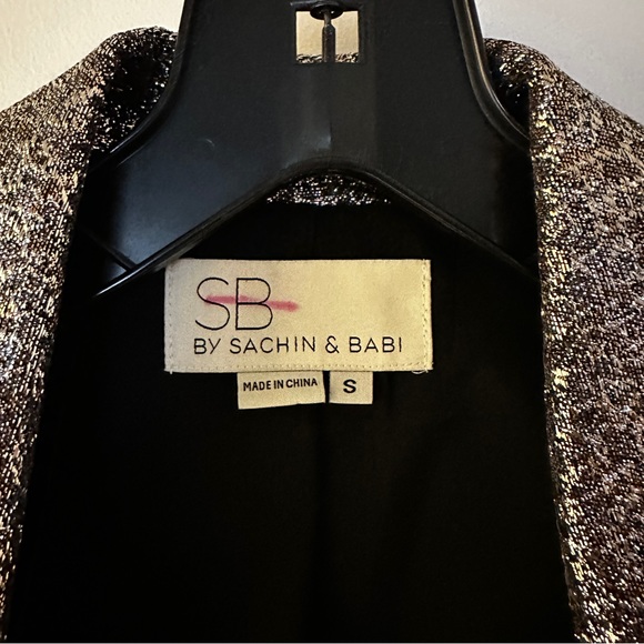 Sachin & Babi Metallic Statement Jacket - Picture 7 of 12